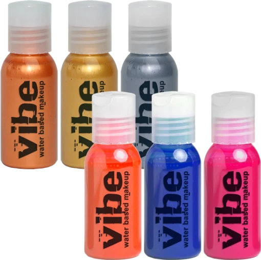 European Body Art Voda Airbrush 6-Packs 1oz. Face