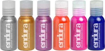 European Body Art Endura 6-pack 1oz. Face 3 European Body Art Endura 6-pack 1oz. Face