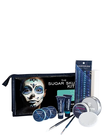 Kryolan Professional Make-Up Kryolan The Sugar Skull Kit 1 Kryolan Professional Make-Up Kryolan The Sugar Skull Kit