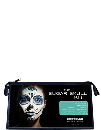 Kryolan Professional Make-Up Kryolan The Sugar Skull Kit 2 Kryolan Professional Make-Up Kryolan The Sugar Skull Kit