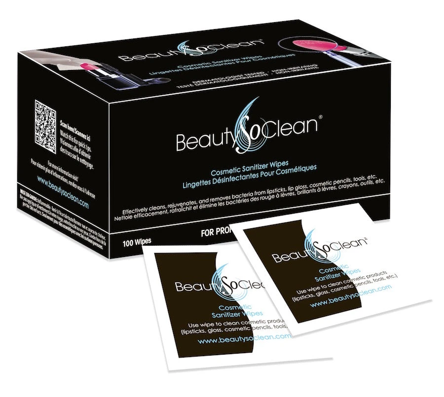 BeautySoClean Cosmetic Sanitizer Wipes Kits & Tools 1 BeautySoClean Cosmetic Sanitizer Wipes Kits & Tools
