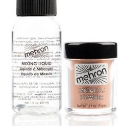 Mehron Metallic Powder With Mixing Liquid