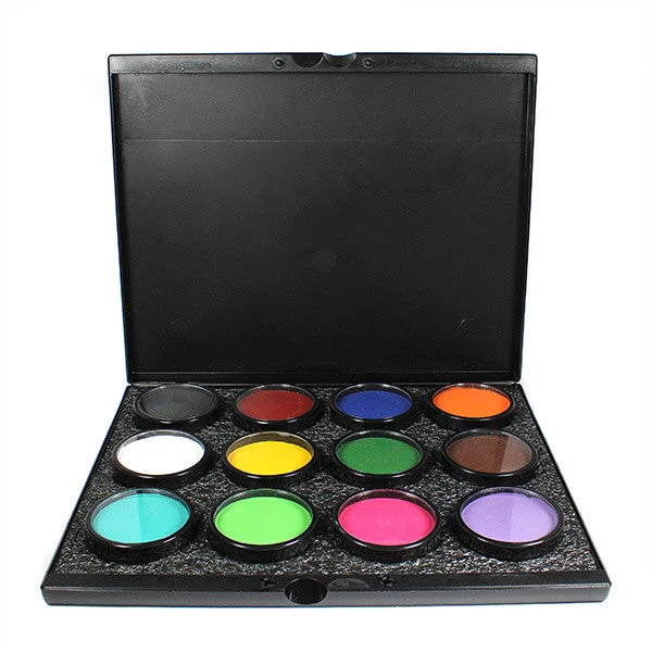 Mehron Paradise Makeup AQ ProPalette - 12 Colors 1 Mehron Paradise Makeup AQ ProPalette - 12 Colors