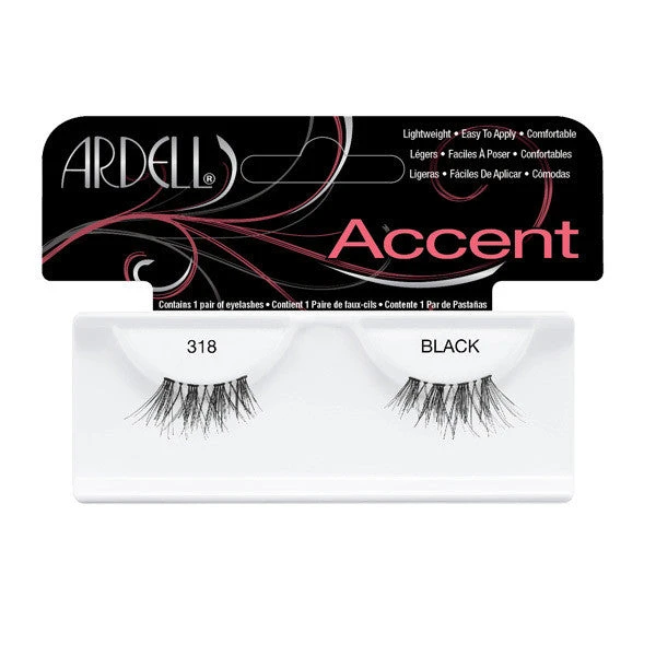 Ardell Lashes Ardell Accent Lashes 318 - Black (61318) 1 Ardell Lashes Ardell Accent Lashes 318 - Black (61318)