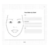 Camera Ready Cosmetics Camera Ready 50 Sheet Face Chart Pad
