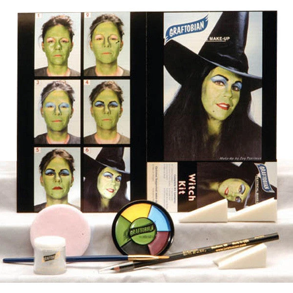 Graftobian Complete Halloween Kit 18 Graftobian Complete Halloween Kit