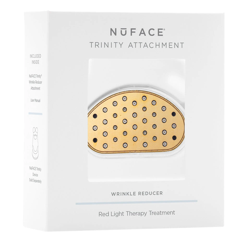 NuFACE Trinity Wrinkle Reducer Red Light Therapy Attachment 1 NuFACE Trinity Wrinkle Reducer Red Light Therapy Attachment
