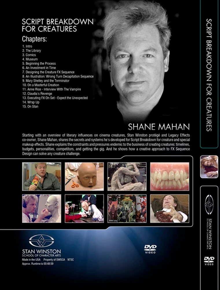Stan Winston Studio Script Breakdown (DVD) Kits & Tools 2 Stan Winston Studio Script Breakdown (DVD) Kits & Tools