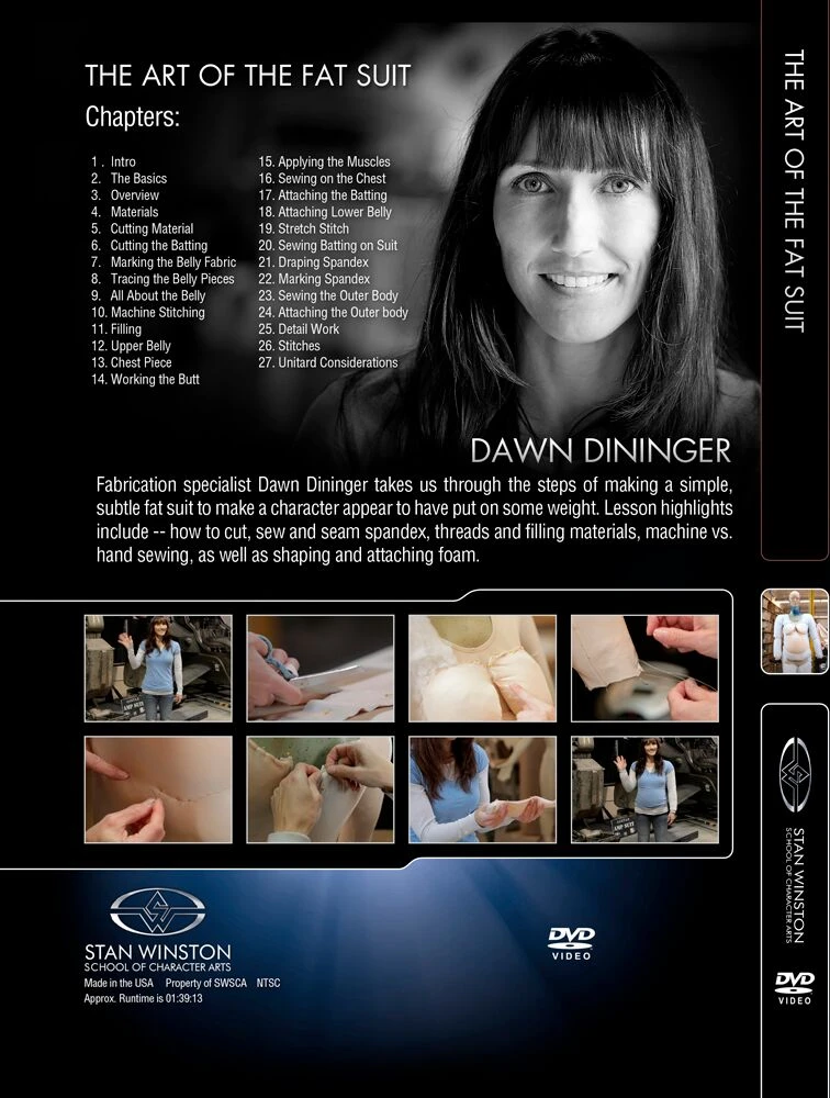 Stan Winston Studio The Art Of The Fat Suit (DVD) Kits & Tools 2 Stan Winston Studio The Art Of The Fat Suit (DVD) Kits & Tools