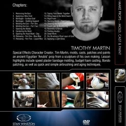 Kits & Tools Stan Winston Studio How To Make Creature Props - Mold, Cast & Paint (DVD)