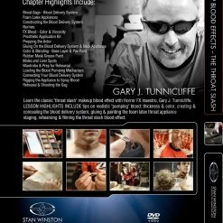 Stan Winston Studio Makeup Blood FX - The Throat Slash (DVD) Kits & Tools