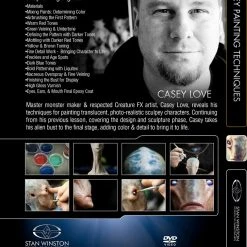 Stan Winston Studio Sculpey Painting Techniques (DVD) Kits & Tools