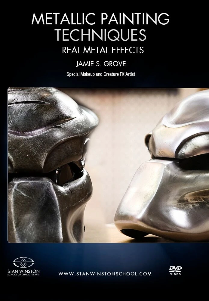 Stan Winston Studio Metallic Painting Techniques - Real Metal Effects (Predator) (DVD) 1 Stan Winston Studio Metallic Painting Techniques - Real Metal Effects (Predator) (DVD)