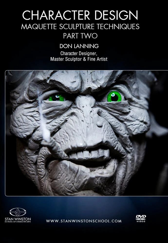 Kits & Tools Stan Winston Studio Character Design - Maquette Sculpture Techniques (DVD) 3 Kits & Tools Stan Winston Studio Character Design - Maquette Sculpture Techniques (DVD)