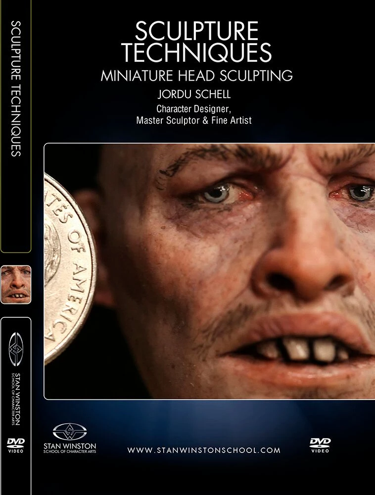 Stan Winston Studio Sculpture Techniques Miniature Head Sculpting (DVD) Kits & Tools 1 Stan Winston Studio Sculpture Techniques Miniature Head Sculpting (DVD) Kits & Tools