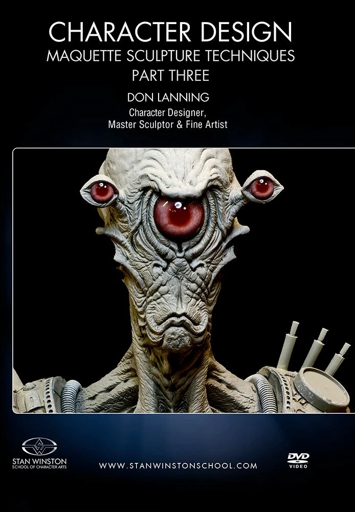 Kits & Tools Stan Winston Studio Character Design - Maquette Sculpture Techniques (DVD) 5 Kits & Tools Stan Winston Studio Character Design - Maquette Sculpture Techniques (DVD)