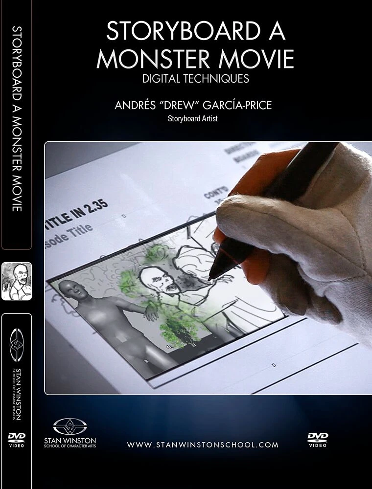 Stan Winston Studio Storyboard A Monster Movie - Digital Techniques (DVD) Kits & Tools 1 Stan Winston Studio Storyboard A Monster Movie - Digital Techniques (DVD) Kits & Tools