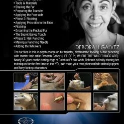 Kits & Tools Stan Winston Studio Fur Transfer, Flocking & Hair Punching (DVD)