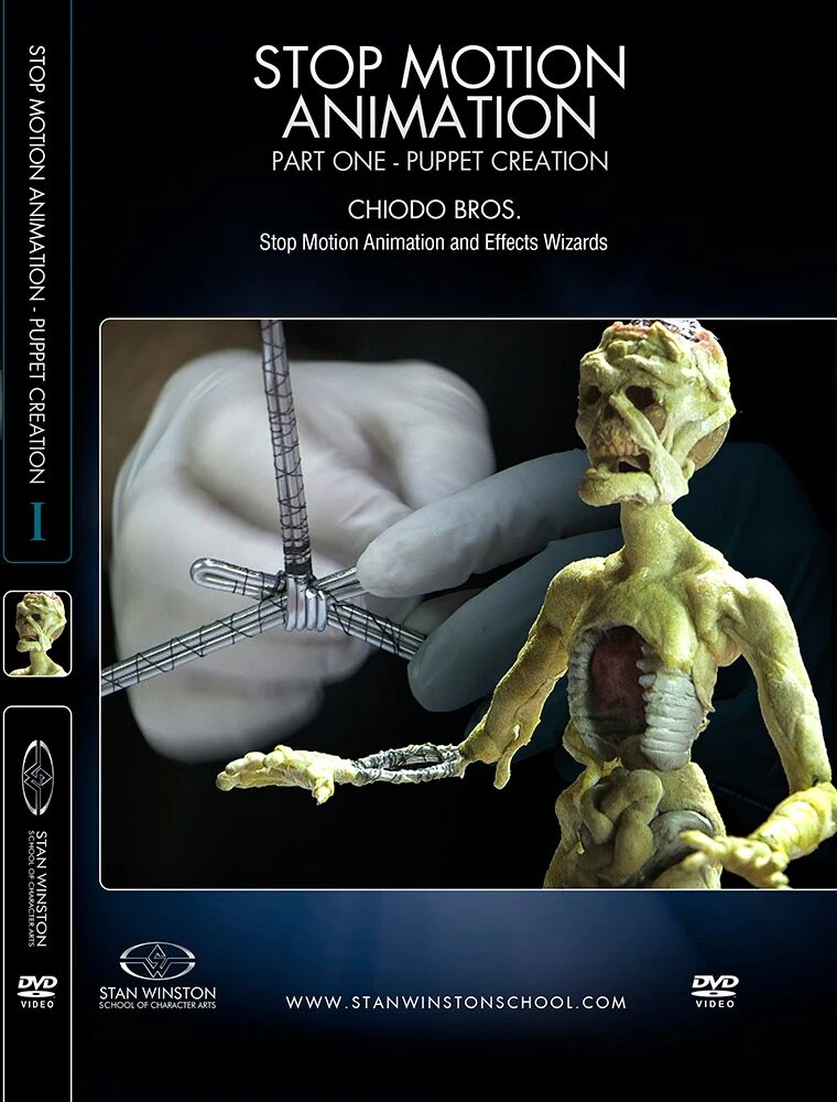 Kits & Tools Stan Winston Studio Stop Motion Animation (DVD) 1 Kits & Tools Stan Winston Studio Stop Motion Animation (DVD)