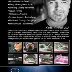 Stan Winston Studio Advanced Creature Teeth Prosthetic Dental Appliances (DVD) Kits & Tools