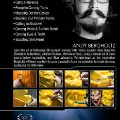 Kits & Tools Stan Winston Studio 3D Pumpkin Carving (DVD)