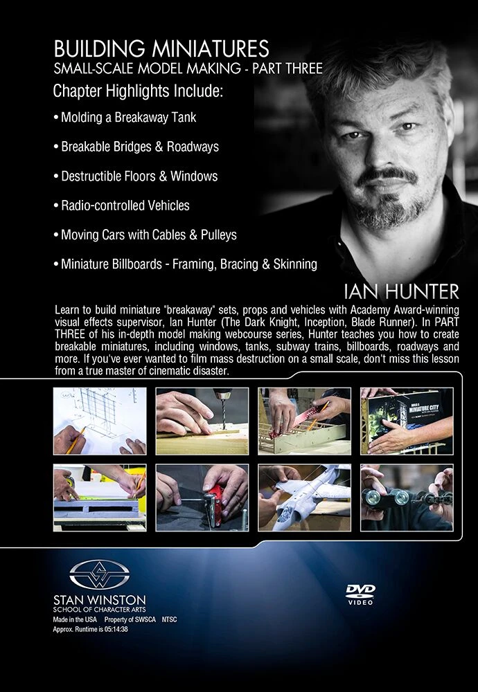 Stan Winston Studio Building Miniatures Small-Scale Model Making (DVD) 6 Stan Winston Studio Building Miniatures Small-Scale Model Making (DVD)