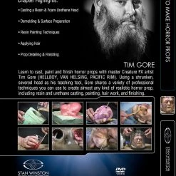 Stan Winston Studio How To Make Horror Props Casting, Painting, And Finishing (DVD) Kits & Tools