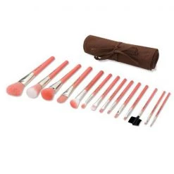 Bdellium Tools Pink Bambu 14pc. Brush Set Kits & Tools