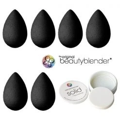 Kits & Tools Beautyblender Pro BLACK Pack (6 Blenders + 1 Solid Cleanser)