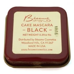 Eyes Besame Cosmetics 1920 Black Cake Mascara 5 Eyes Besame Cosmetics 1920 Black Cake Mascara