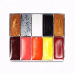 MAQ Pro Exclusive MaqPro Fard Creme Flashy Palette 2 (CRC 2) 0.5oz/15ml. Slim Lips