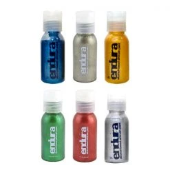 European Body Art Endura Airbrush Liquids - Metallic