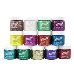 Graftobian Glitter Gel For Skin 1oz.
