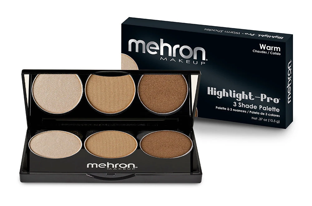 Mehron Highlight-Pro 3 Color Palette 3 Mehron Highlight-Pro 3 Color Palette