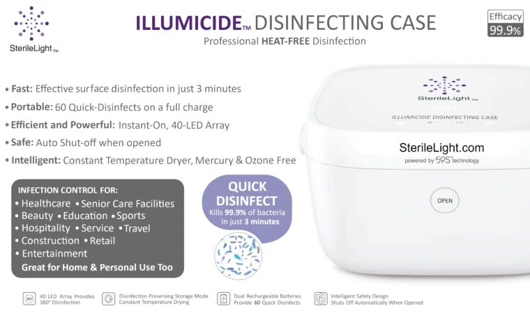 SterileLight ILLUMICIDE Surface Disinfecting Case 3 SterileLight ILLUMICIDE Surface Disinfecting Case