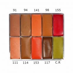 MAQ Pro Maqpro Fard Creme Palette PP02/N02 (15 Ml.) Face