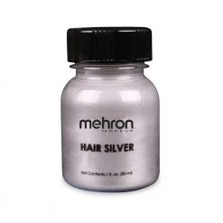 Mehron Hair White/Silver