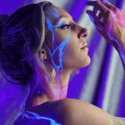 Mehron Paradise Makeup Neon UV Glow Palette