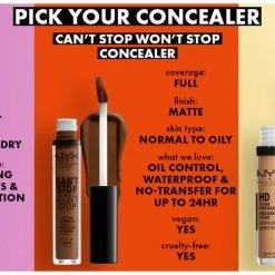 NYX Bare With Me Concealer Serum New