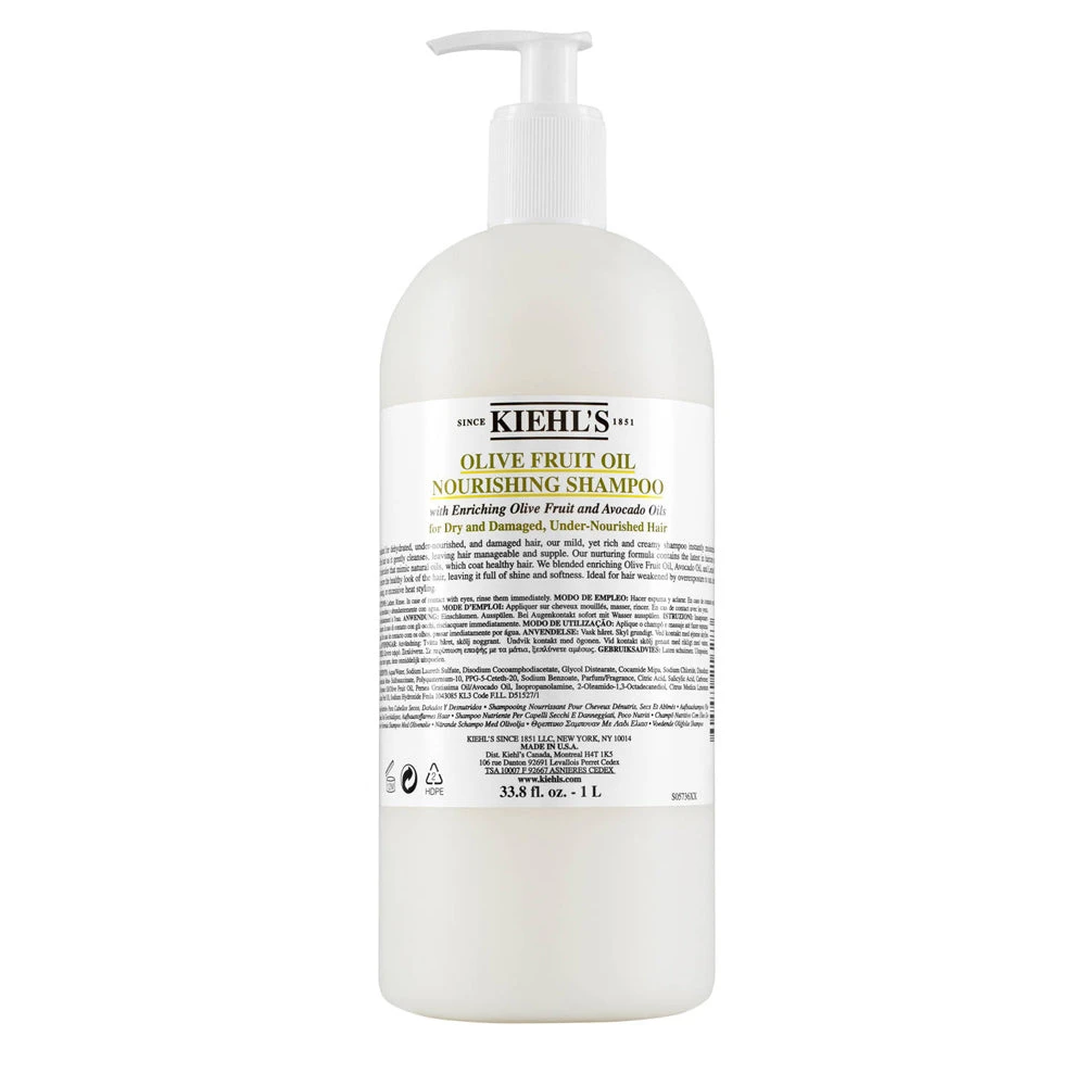 Kiehl's Since 1851 Nourishing Olive Fruit Oil Shampoo (8.4 Fl. Oz.) Dullness 4 Kiehl's Since 1851 Nourishing Olive Fruit Oil Shampoo (8.4 Fl. Oz.) Dullness