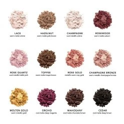 Jouer Rose Gold Matte & Shimmer Eyeshadow Palette 9 Jouer Rose Gold Matte & Shimmer Eyeshadow Palette