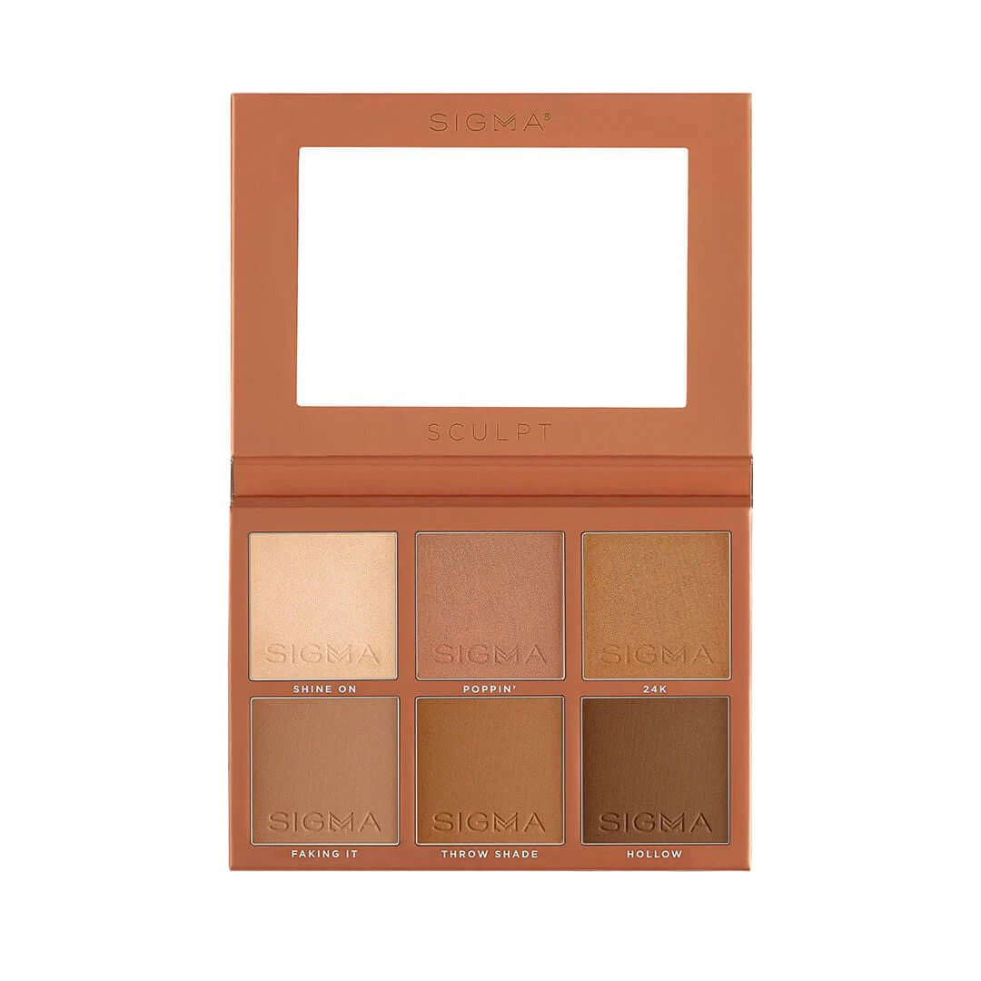 Face Sigma Sculpt Highlight + Contour Palette 1 Face Sigma Sculpt Highlight + Contour Palette