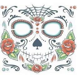 Special FX Tinsley Transfers Costume Face Kit - Sugar Skull