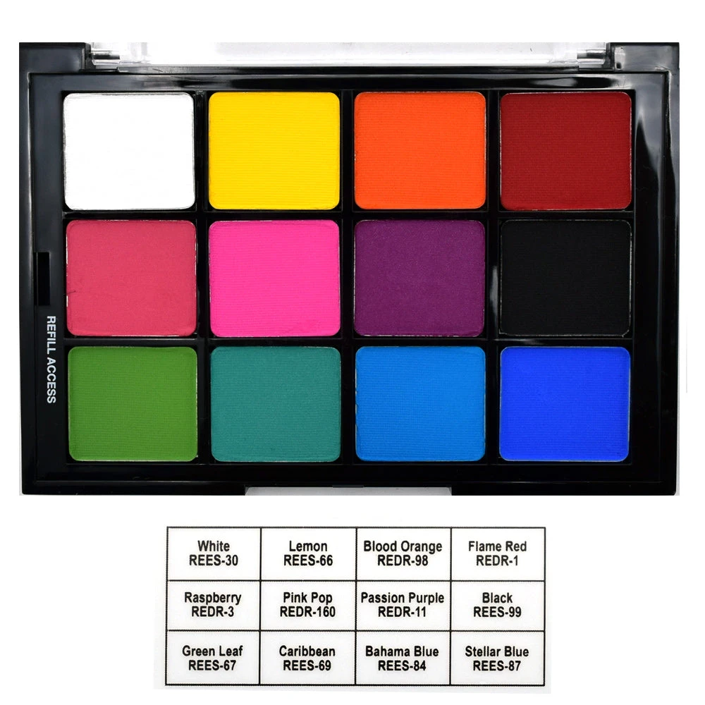 Ben Nye Studio Color Eye & Cheek Rainbow (STP-80) 2 Ben Nye Studio Color Eye & Cheek Rainbow (STP-80)