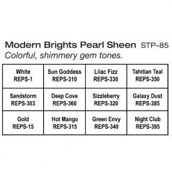 Ben Nye Studio Color Modern Brights Pearl Sheen Palette (STP-85)