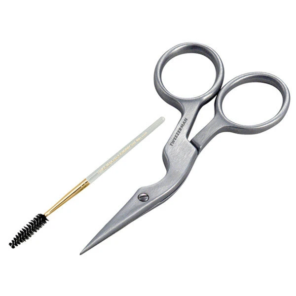 Tweezerman Stainless Brow Shaping Scissors 1 Tweezerman Stainless Brow Shaping Scissors