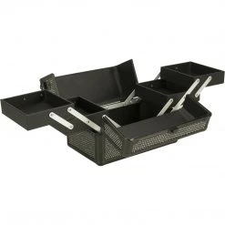 Kits & Tools Just Case 4-Tiers Expandable Trays Makeup Case - Black Krystal (C0211KLAB)