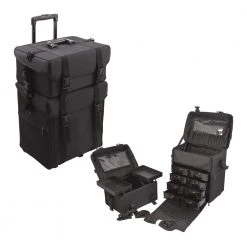 Just Case 2-in-1 Professional Rolling Makeup Case - VT008 Kits & Tools