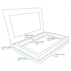 Z-Palette Extra Large Deep Black Kits & Tools