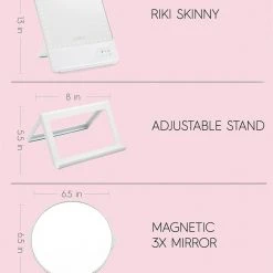 Kits & Tools GLAMCOR Riki Skinny LED Vanity Mirror 6 Kits & Tools GLAMCOR Riki Skinny LED Vanity Mirror